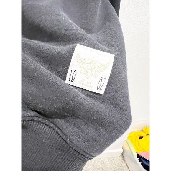 Champion Men's Reverse Weave Chicago Blackhawks NHL Black Crewneck 1982 Large - Picture 4 of 5